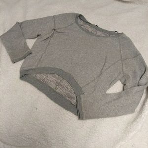 Converse crop sweatshirt